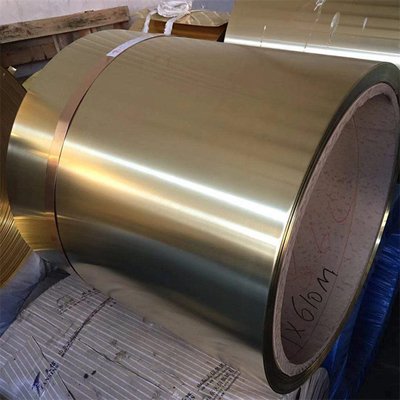 Nastro del bronzo fosforoso della bobina della striscia del rame di C5191 C5210 CuSn6 CuSn8