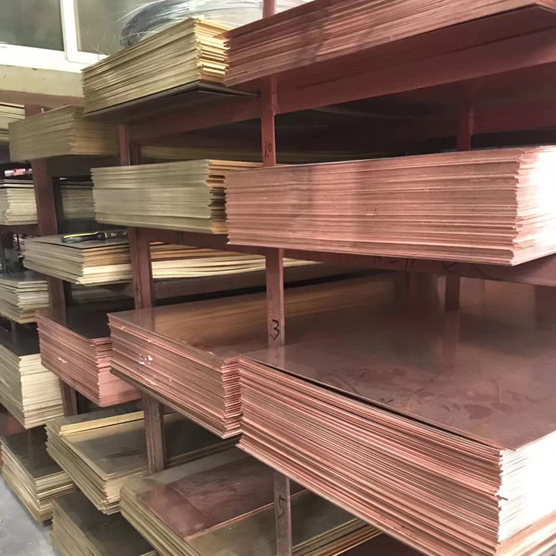 Bronzeo decorativo puro C12000 99,99% lamina di metallo il piatto di rame sottile